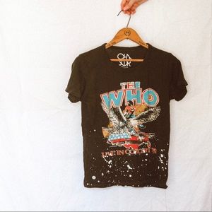 the who band tee